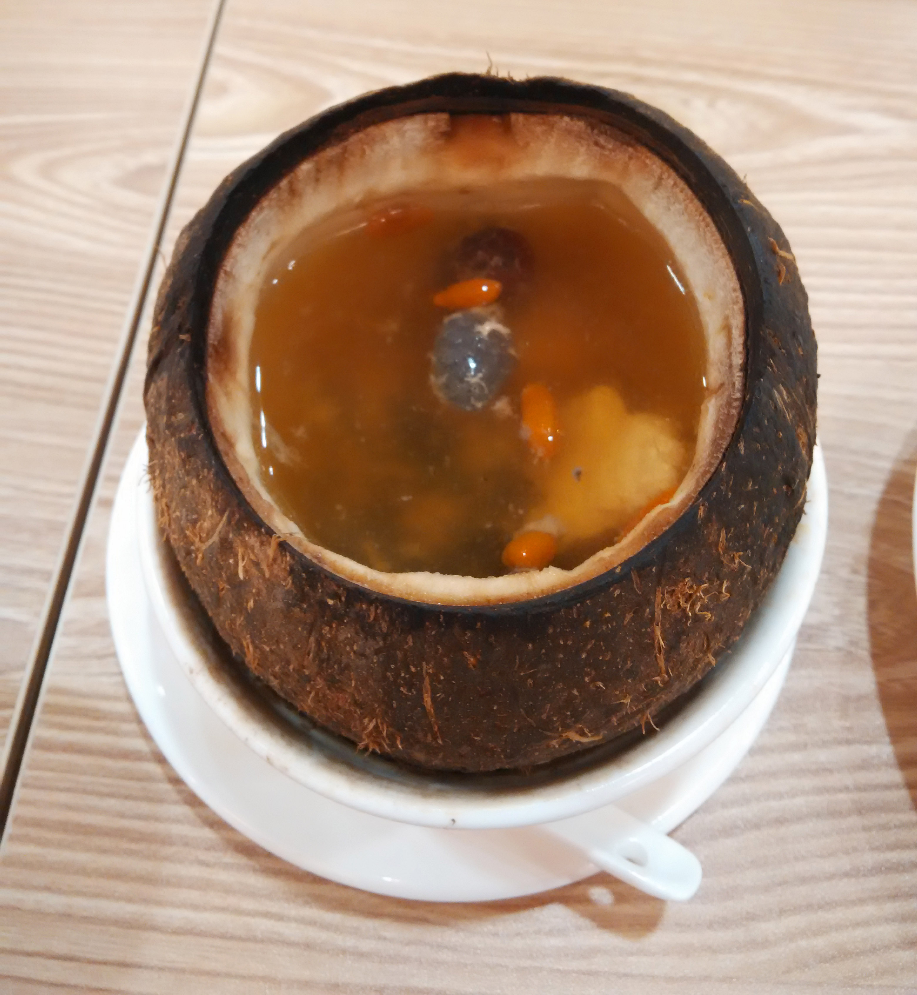 cantonese coconut chicken soup