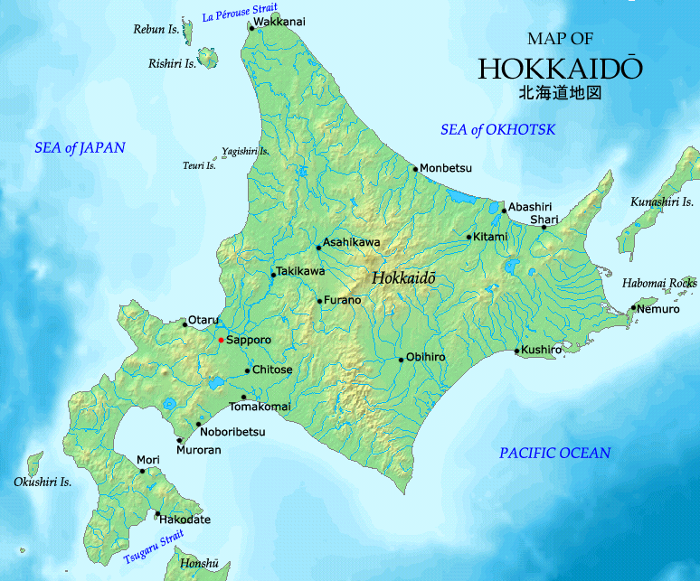 Hokkaido: 1, Me: 0